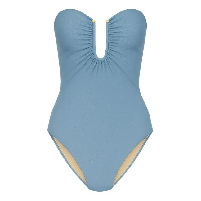 Costume da bagno intero Le Loop Metal | Azzurro