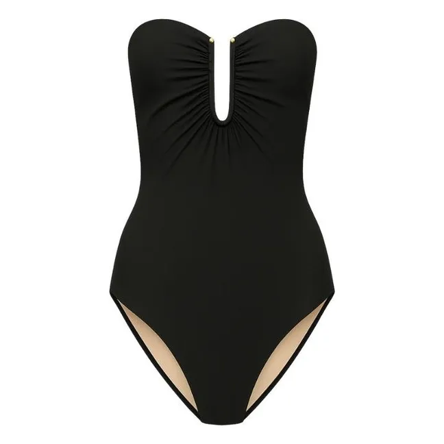 Costume da bagno intero Le Loop Metal | Nero