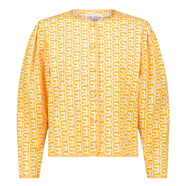 Diane Cotton Jacket | Yellow