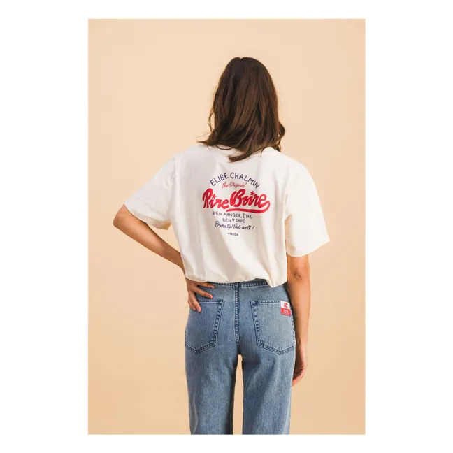 Camiseta Mario de algodón | Blanco