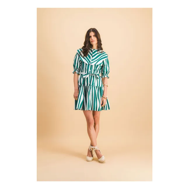 Robe Chloebe Coton | Vert
