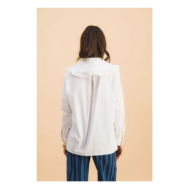 Camisa Juliette de algodón | Blanco