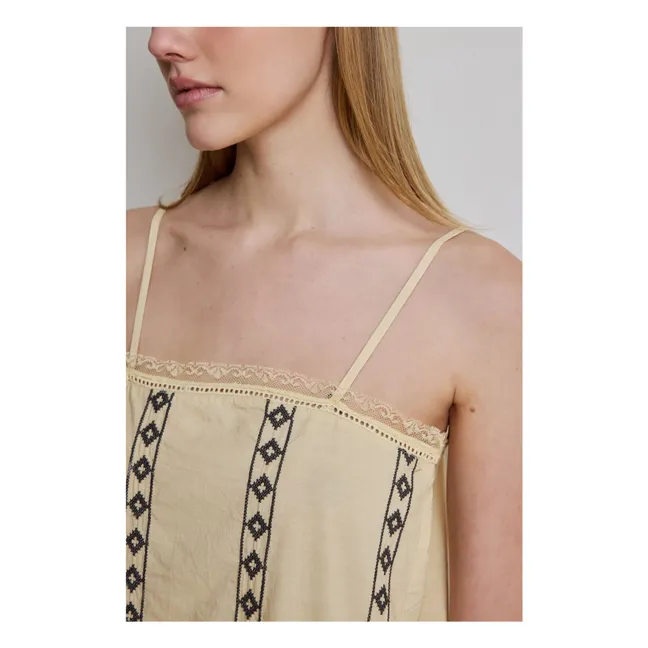 Robe Constance Coton | Champagne