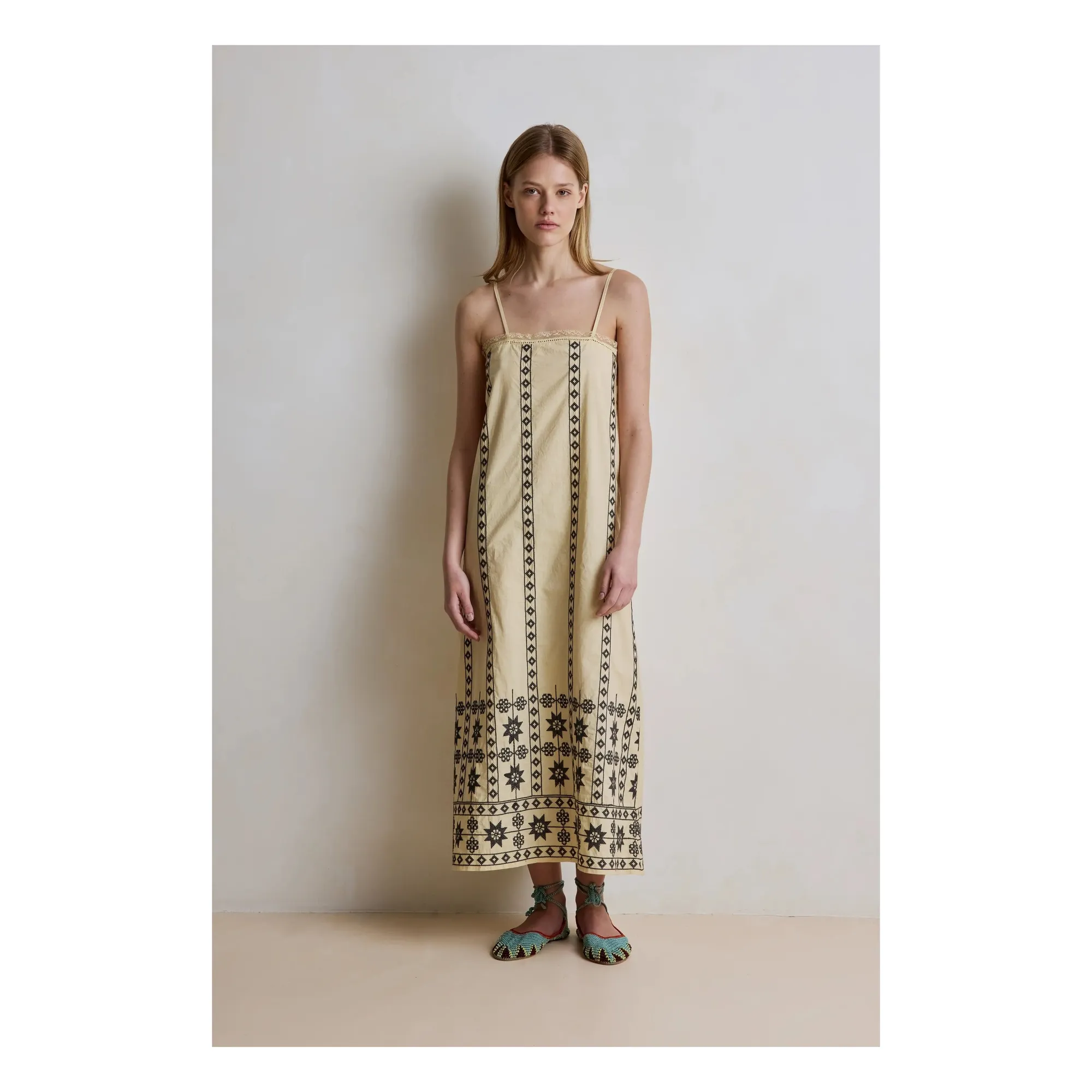 Hod Champagne Constance Cotton Dress