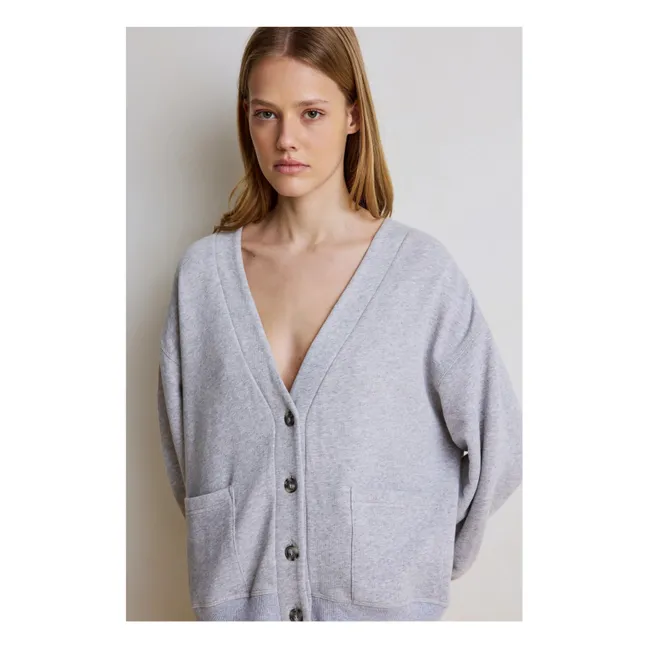 Gilet Valentina Coton | Gris