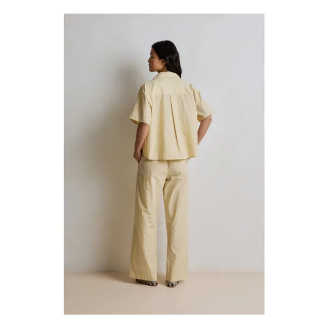 Pantalon Poppy Coton | Champagne