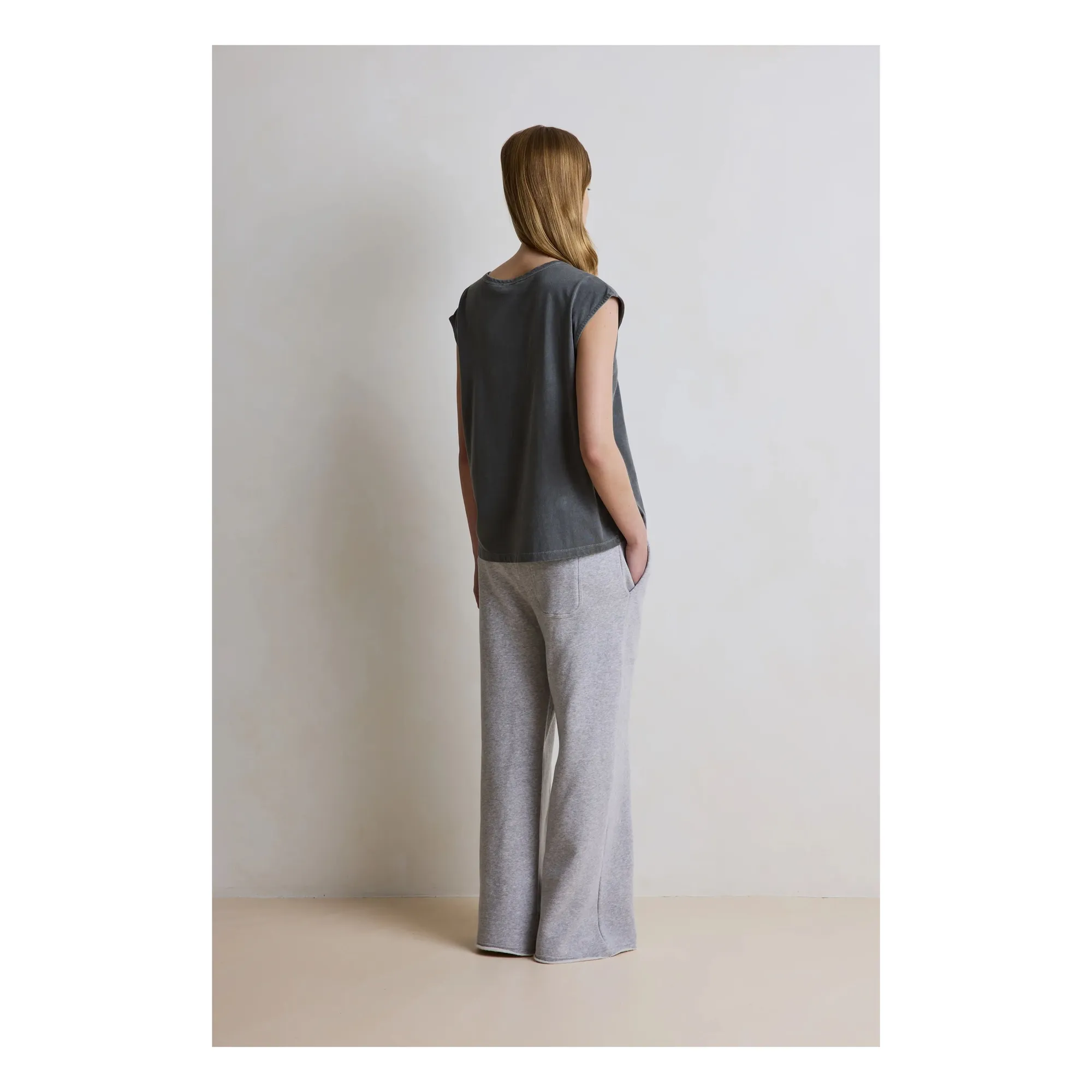 Débardeur Juliena Coton | Charbon- Image produit n°2