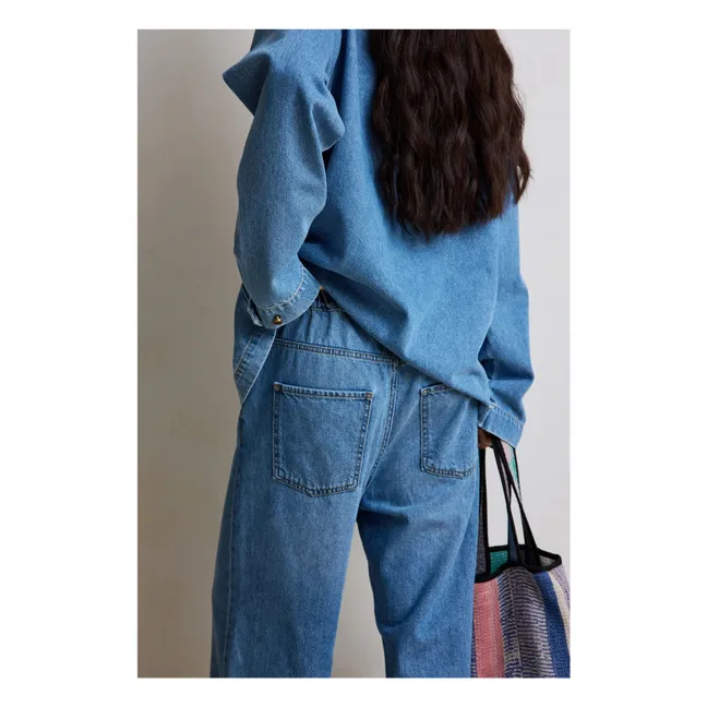 Lolita-Jeans aus Bio-Baumwolle | Blau