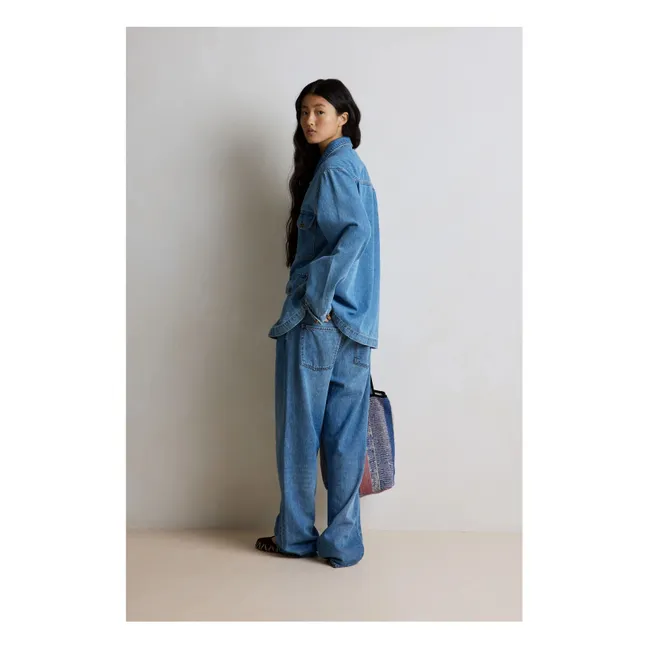 Lolita-Jeans aus Bio-Baumwolle | Blau