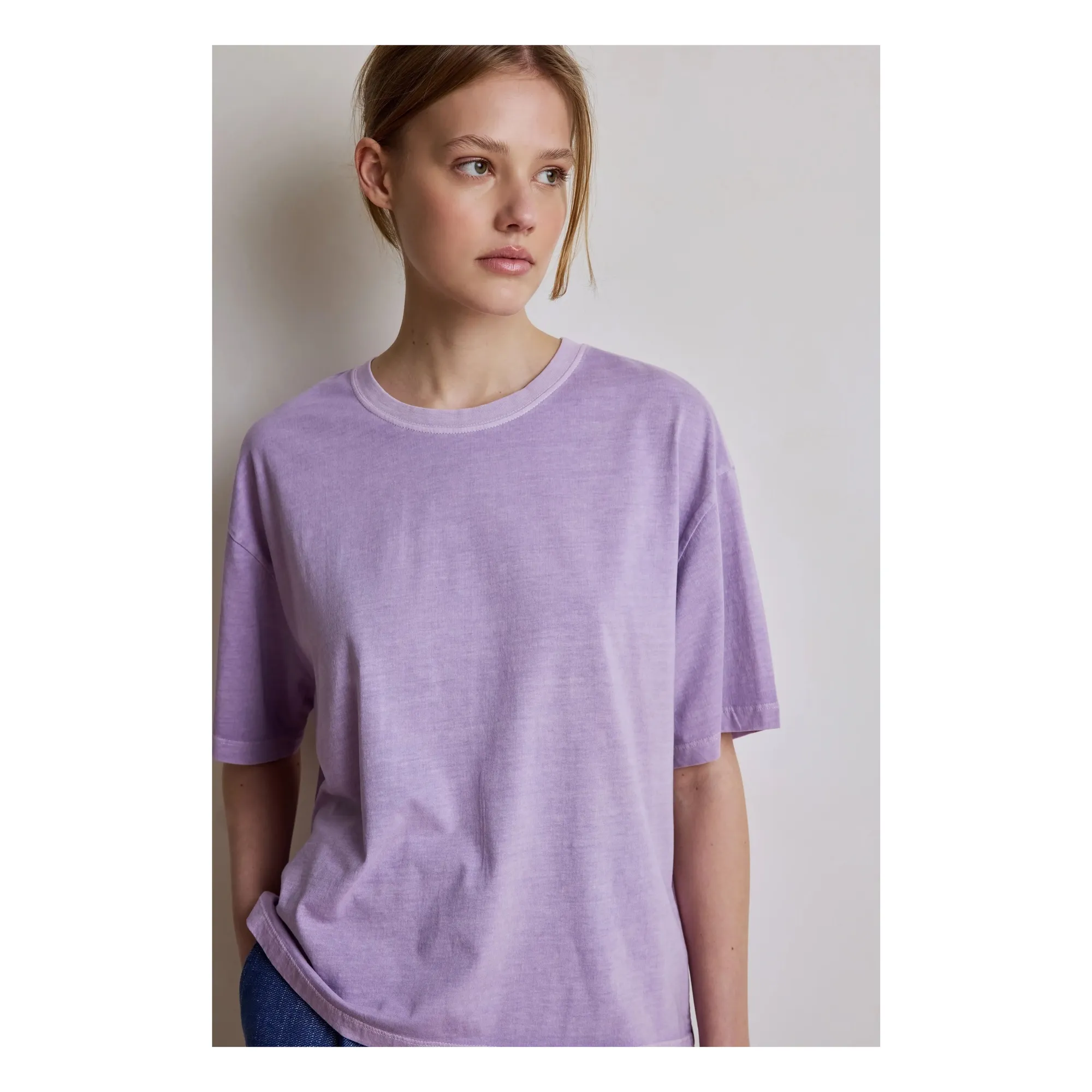 Hod Lilac Ambre Cotton T-Shirt