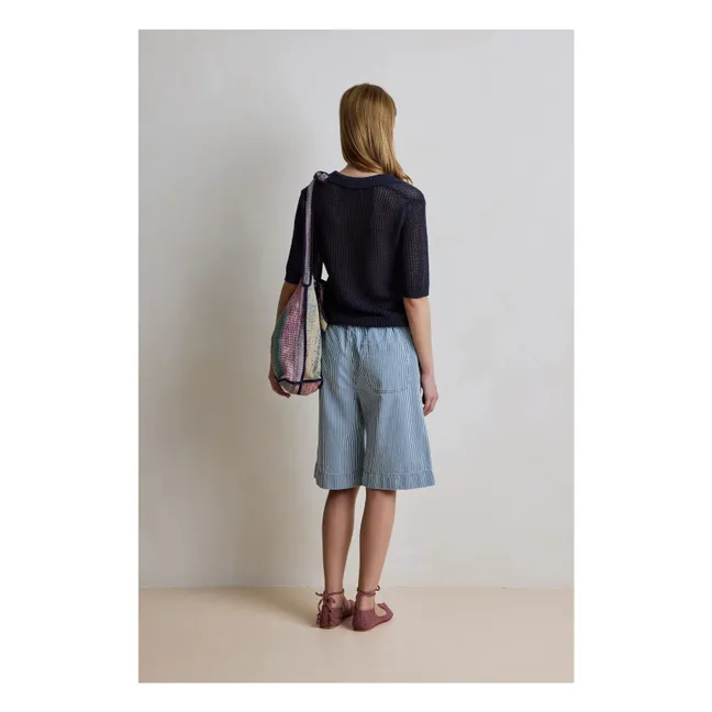 Polo Samantha | Bleu marine