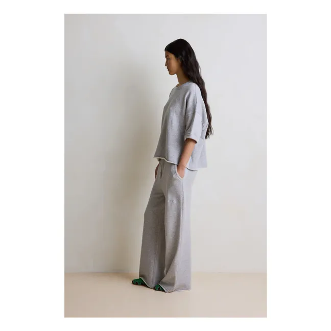 Sudadera de algodón Solange | Gris