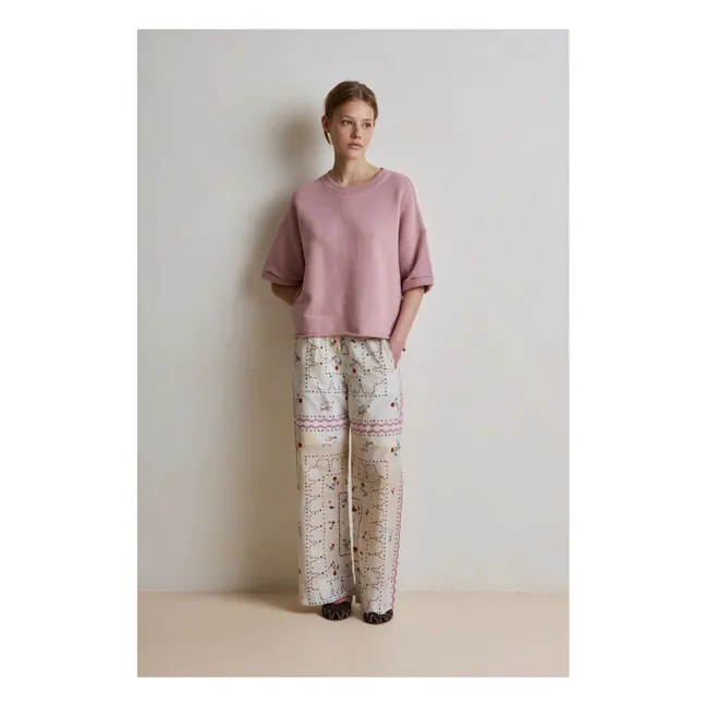 Sweat Solange Coton | Mauve