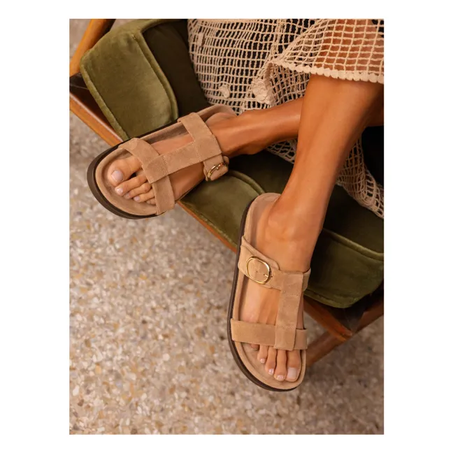 Sandalias Fajar Suecia | Beige