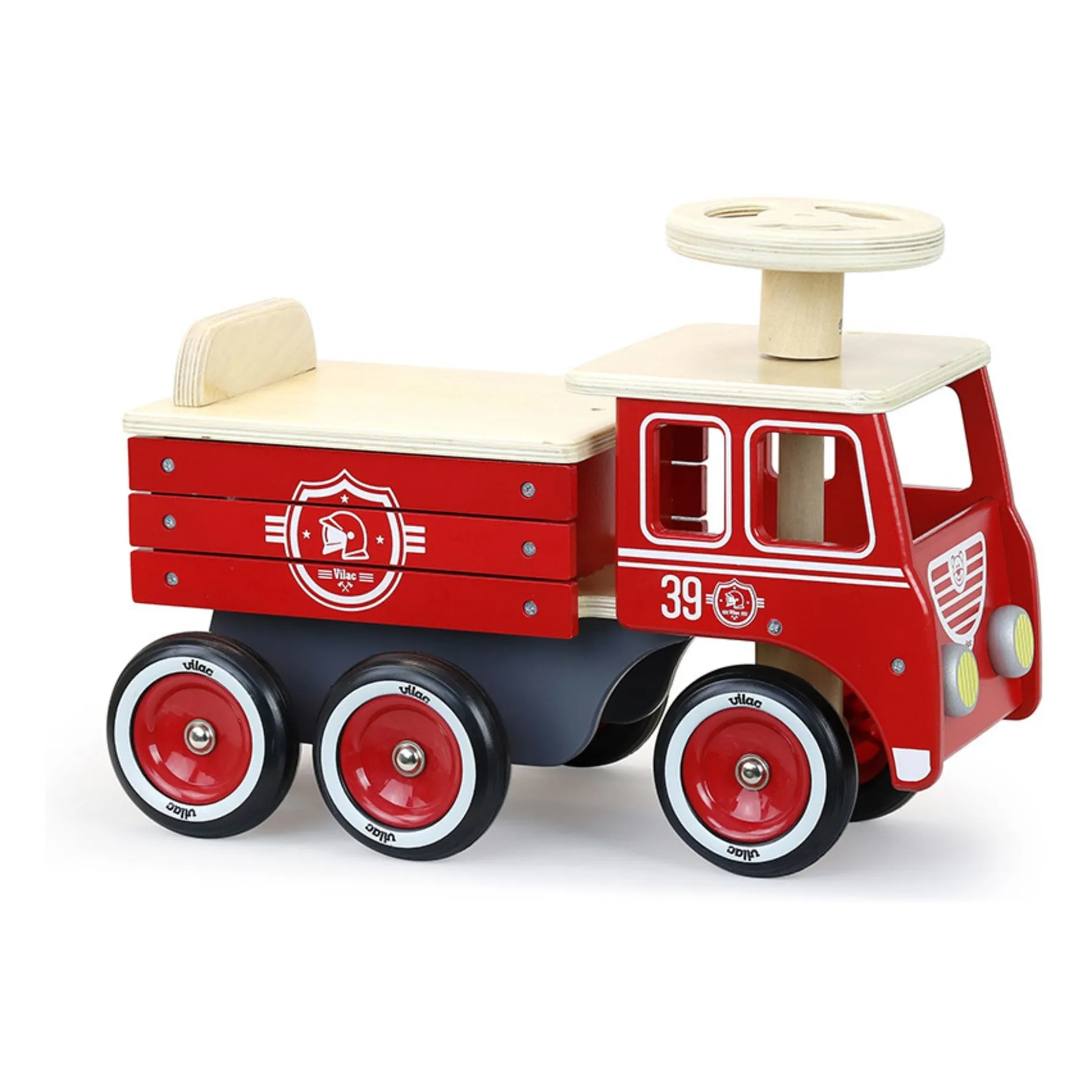 Vilac Red Fire Truck Carrier