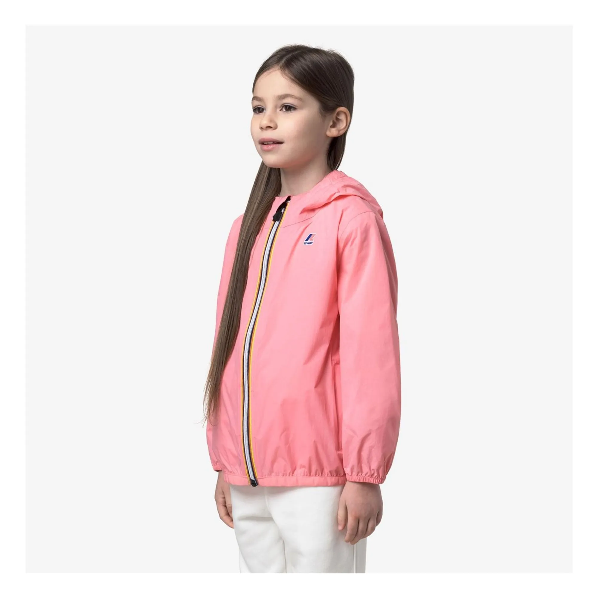 Cortaviento impermeable Le Vrai 4.0 Claude | Rosa- Imagen del producto n°2