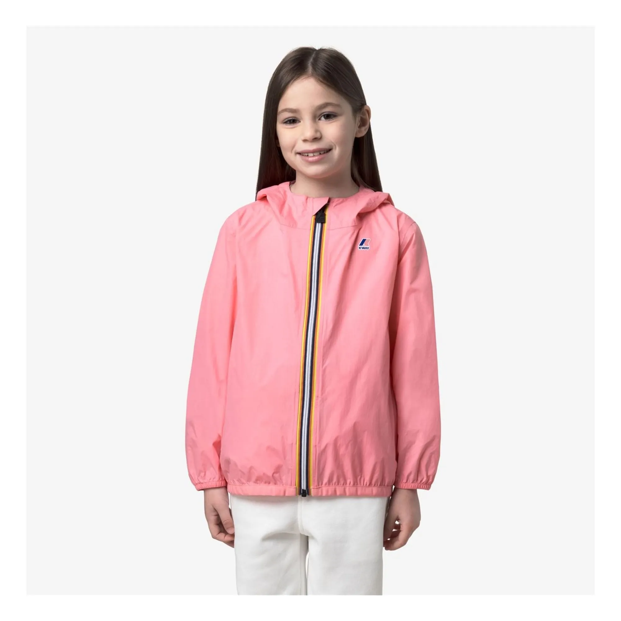 Cortaviento impermeable Le Vrai 4.0 Claude | Rosa- Imagen del producto n°1