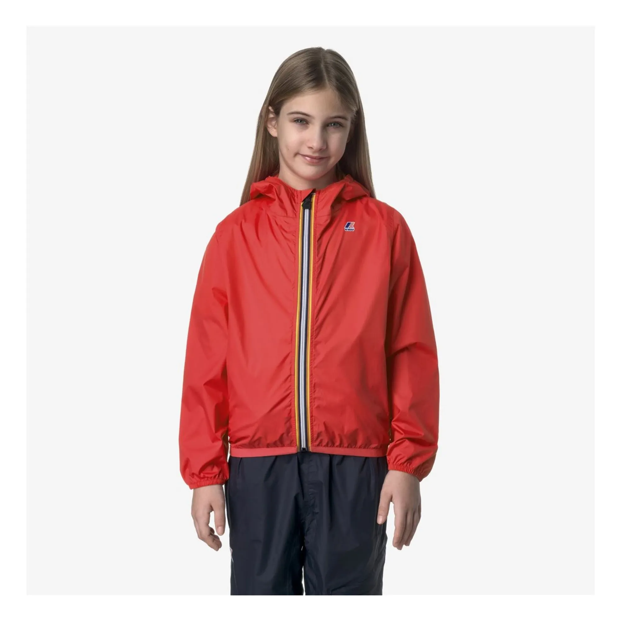 Cortaviento impermeable Le Vrai 4.0 Claude | Rojo- Imagen del producto n°1