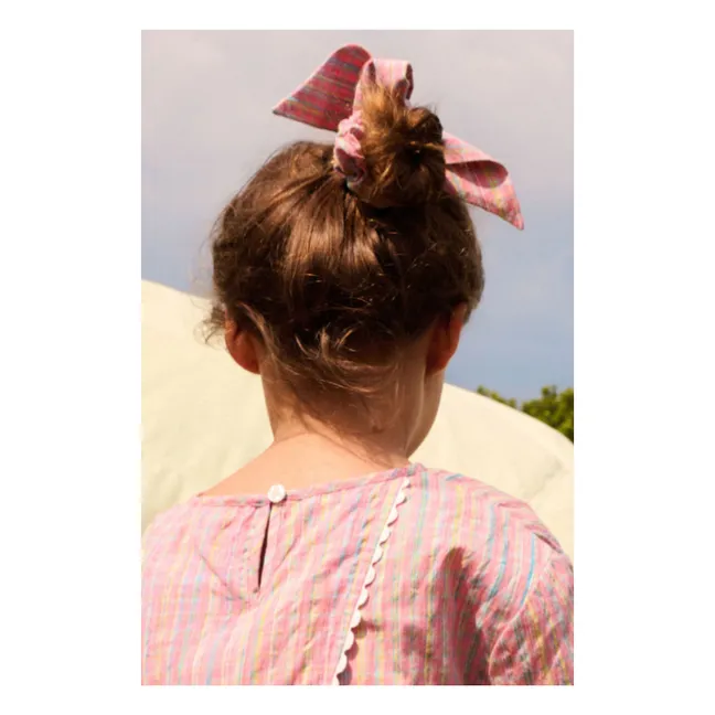 Chouchou Akimmi Carreaux | Pink