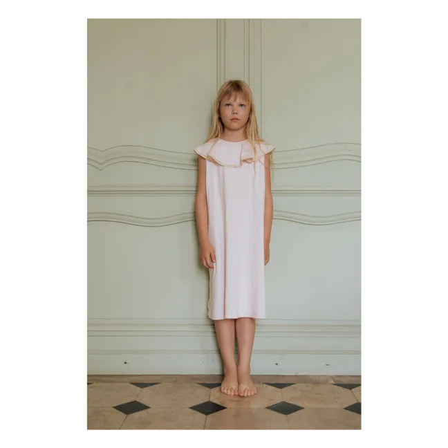 Chemise de Nuit Aline Coton Bio | Rose pâle