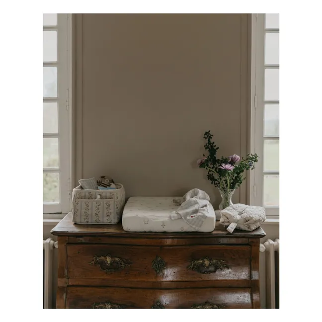 Housse de matelas à langer La fraise