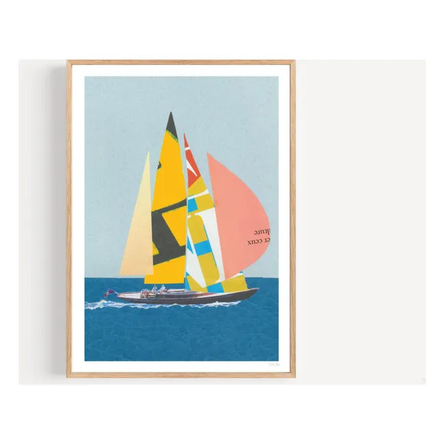 Cartel de la latitud francesa