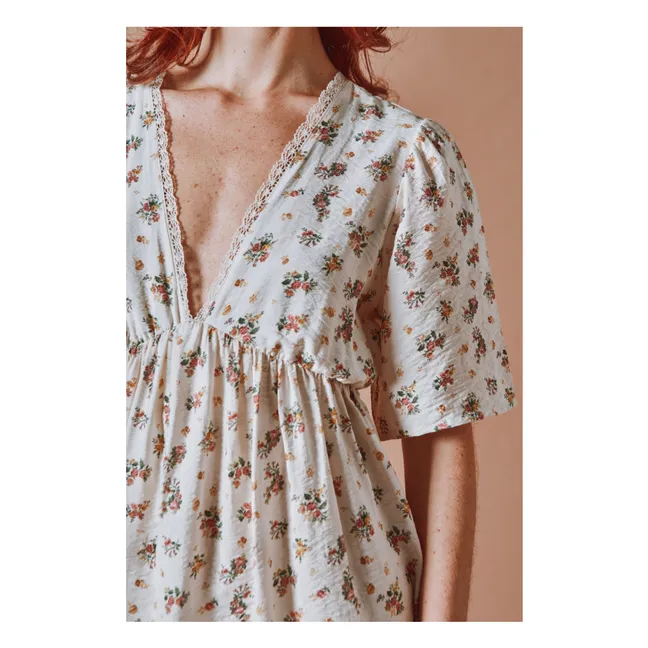 Vestido Dovary | Crema