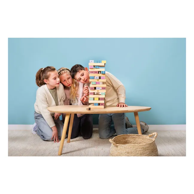 Giant numbered tower