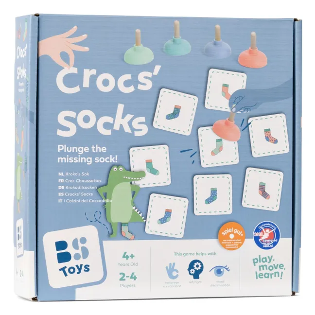 Jeu d'observation Croc Chaussettes