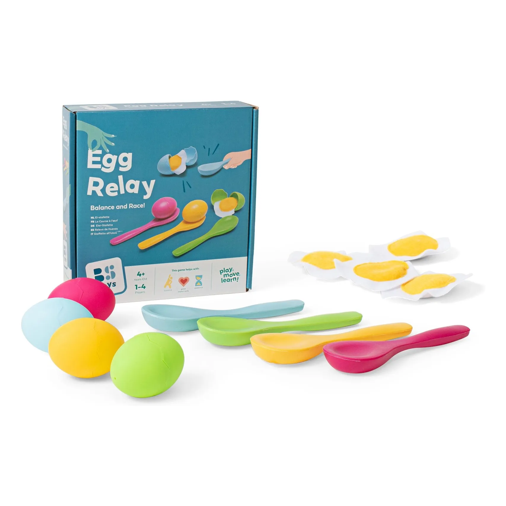 Bs Toys Multicoloured Egg Race