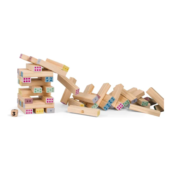 Giant numbered tower