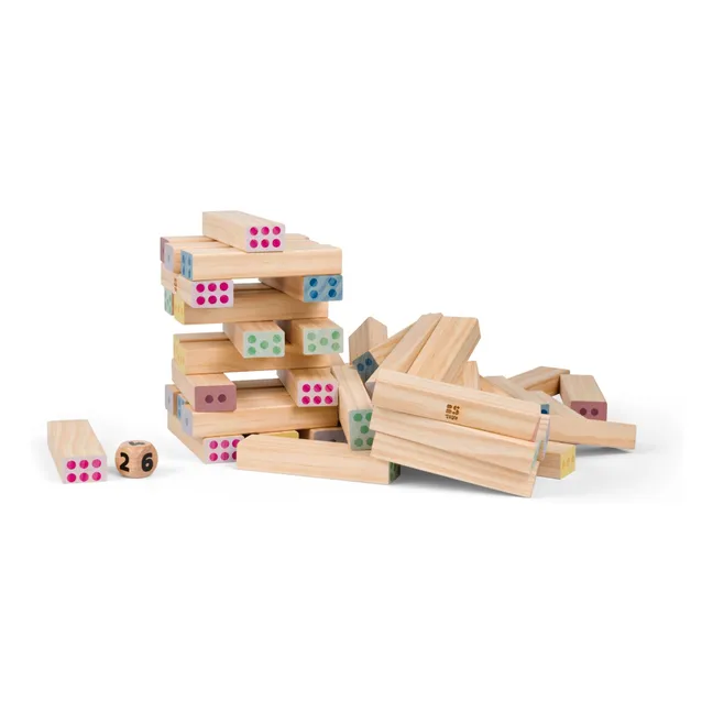 Tour géante numérotée