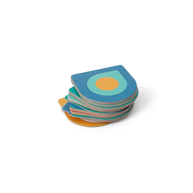 Jeu de mémo tri-formes