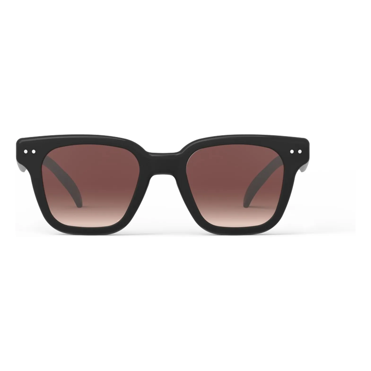 Izipizi Unisex Bright Black Sunglasses #Road