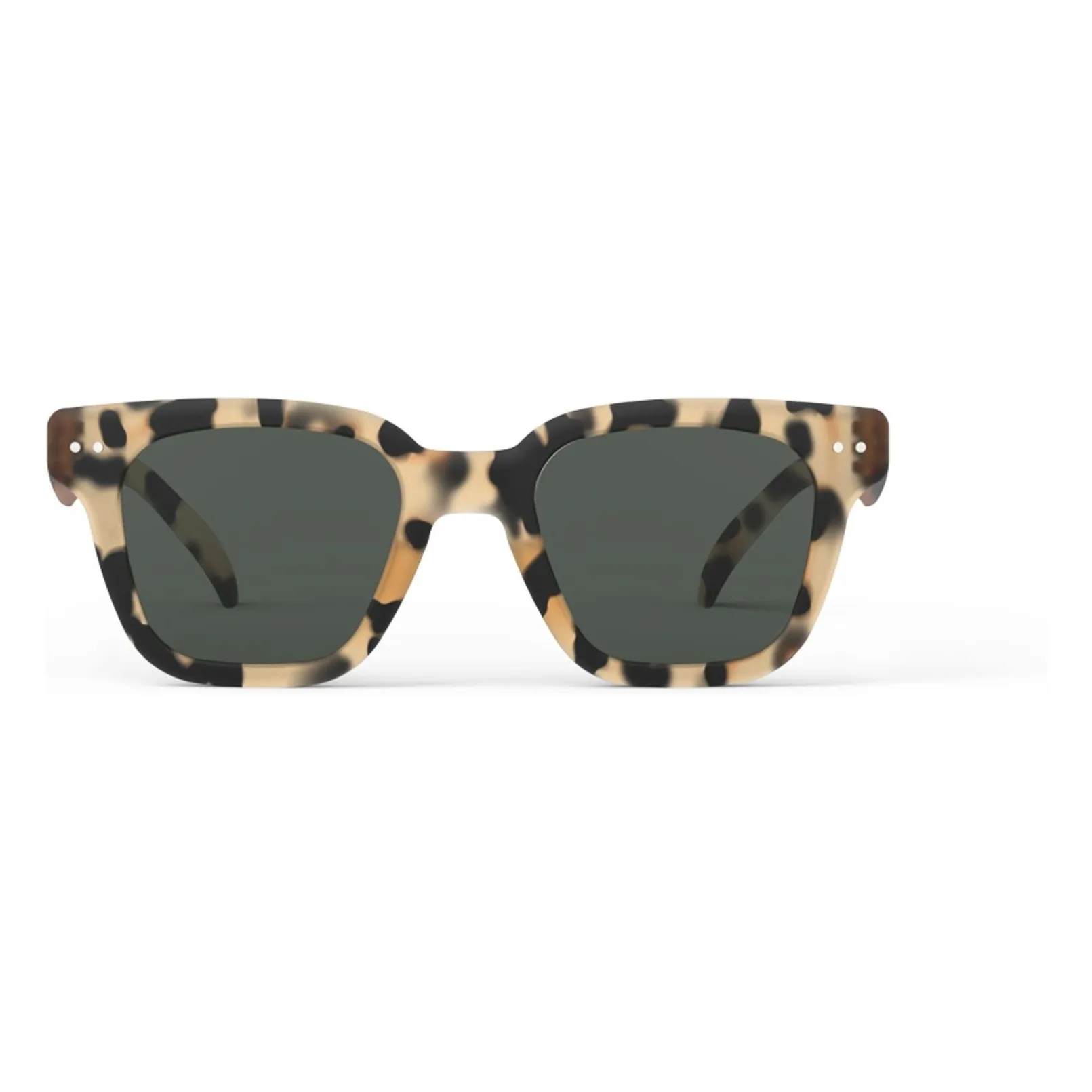 Izipizi Unisex Beige Sunglasses #Road Tortoise