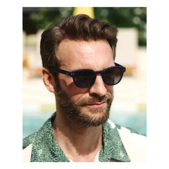 Lunettes de Soleil #C | Bleu nuit