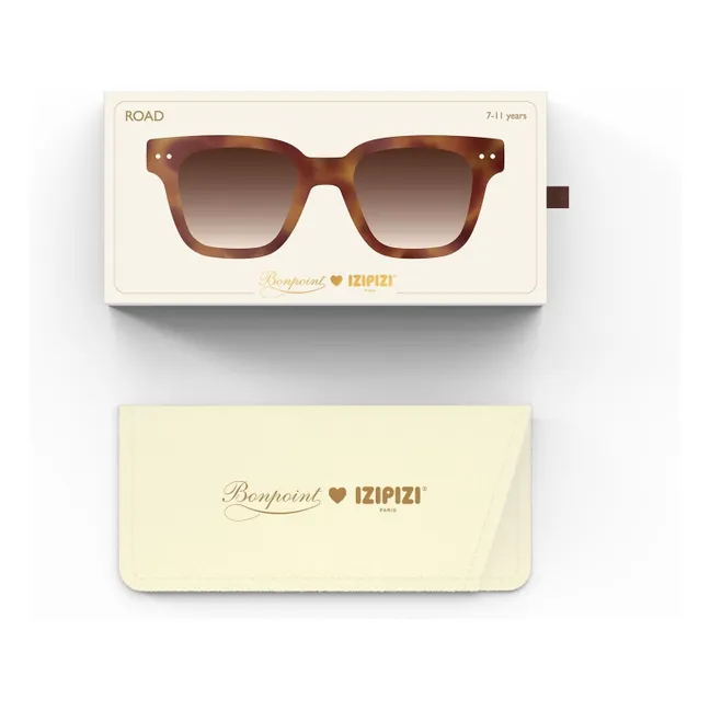 #Road Junior Sunglasses - Izipizi x Bonpoint | Brown