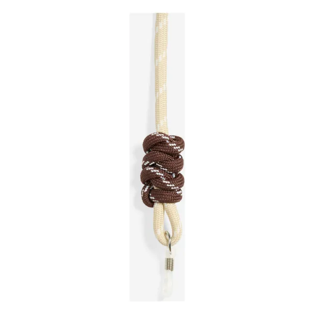 Cordon de Lunettes avec Bloqueur | Beige