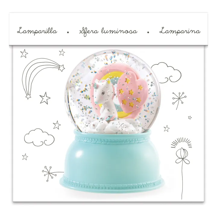Unicorn Snow Globe Nightlight- Product image n°4