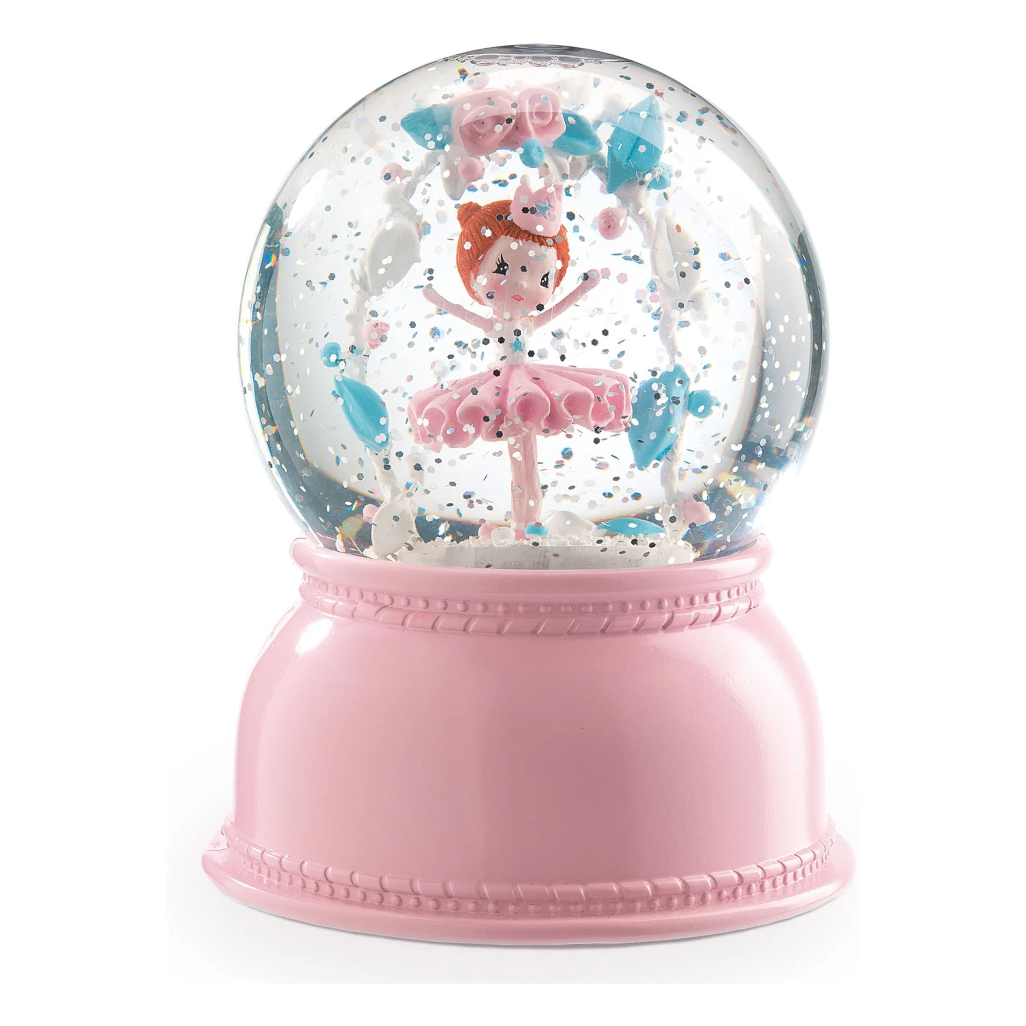 Djeco Multicoloured Nightlight Ballerina Snow Globe
