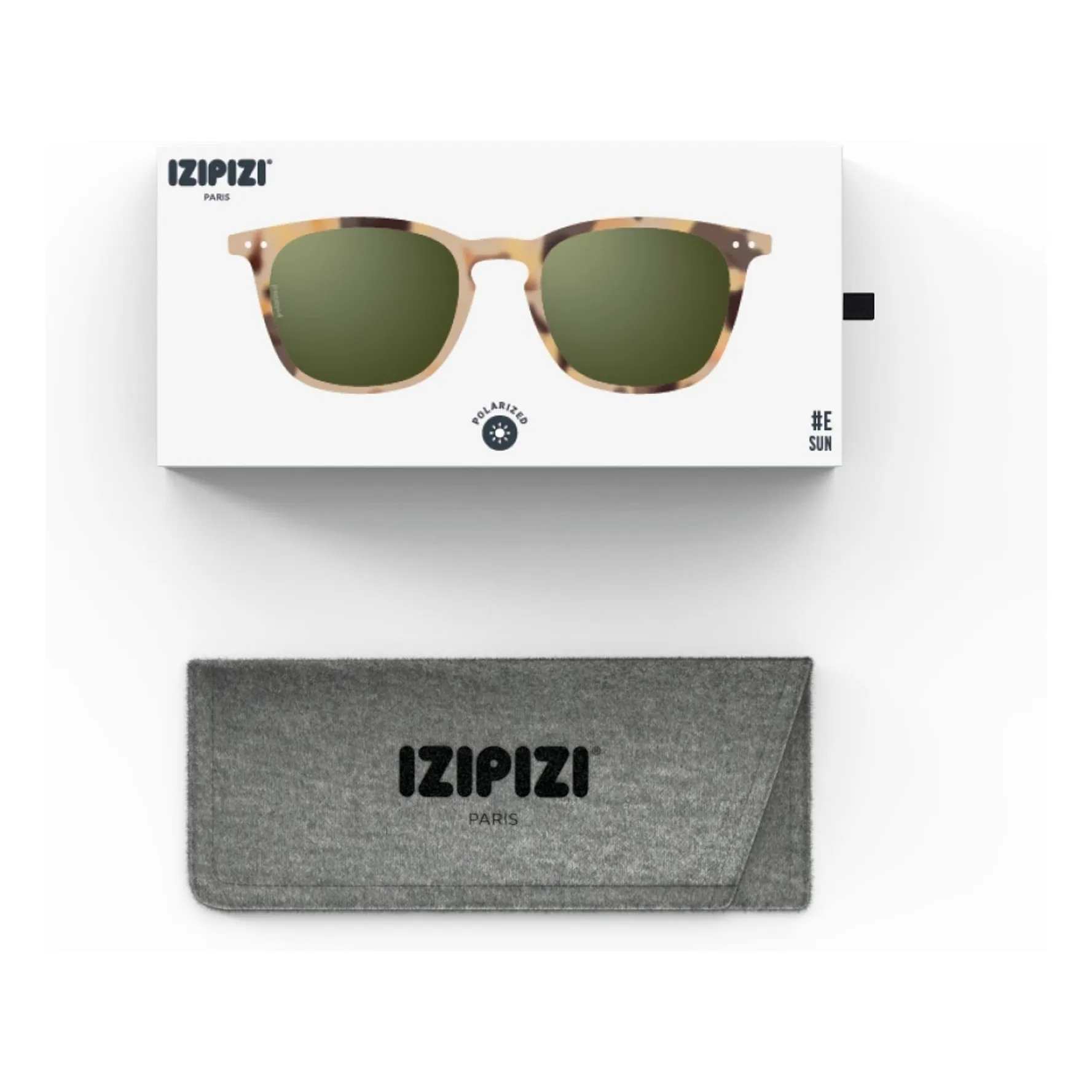 Lunettes de Soleil Polarisées #E Tortoise | Beige- Image produit n°4