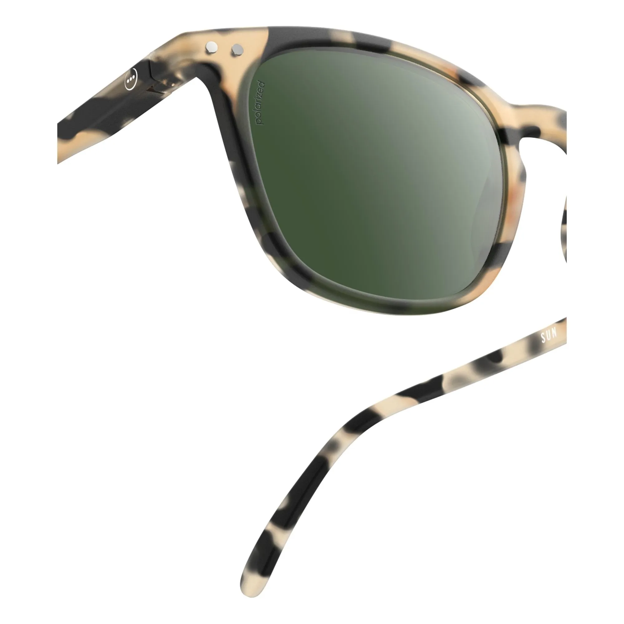 Lunettes de Soleil Polarisées #E Tortoise | Beige- Image produit n°2