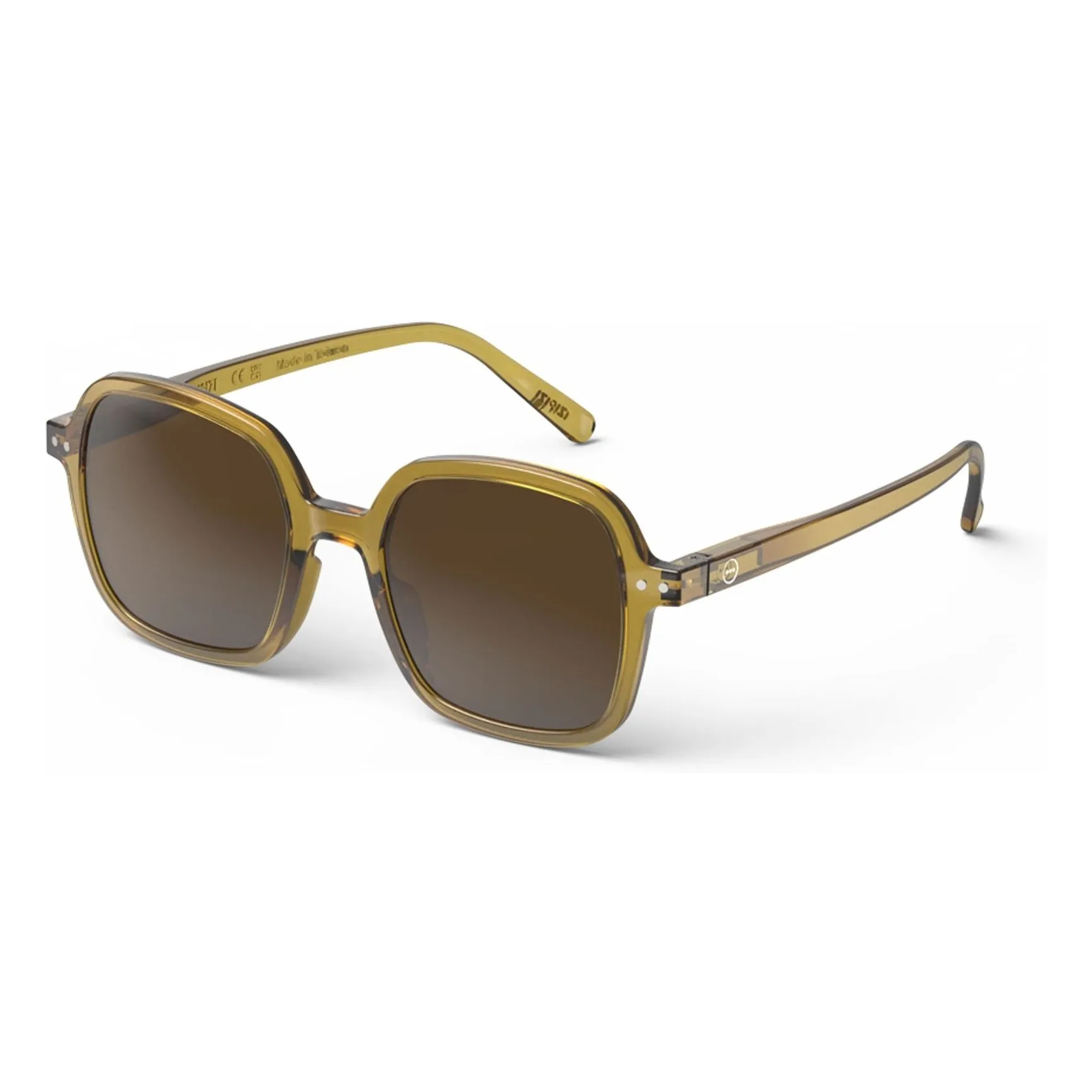 Lunettes de Soleil #Office | Vert kaki clair- Image produit n°1