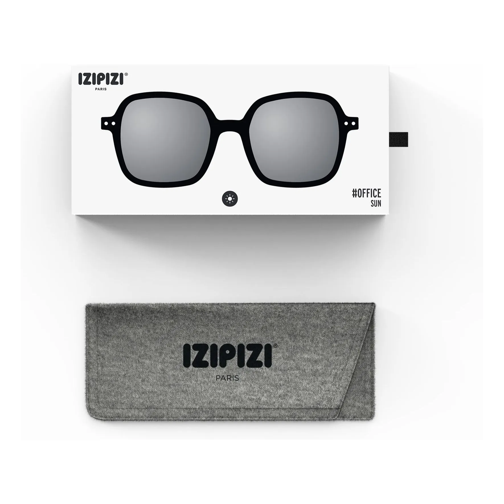 Lunettes de Soleil #Office | Noir- Image produit n°4