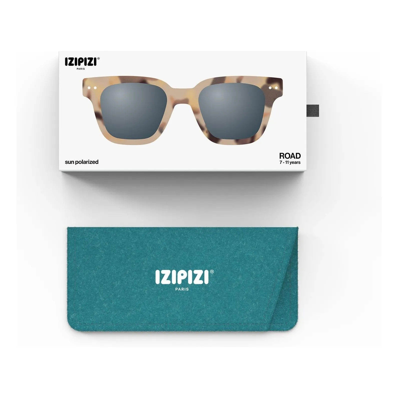 Lunettes de Soleil #Road Junior Tortoise | Beige- Image produit n°4