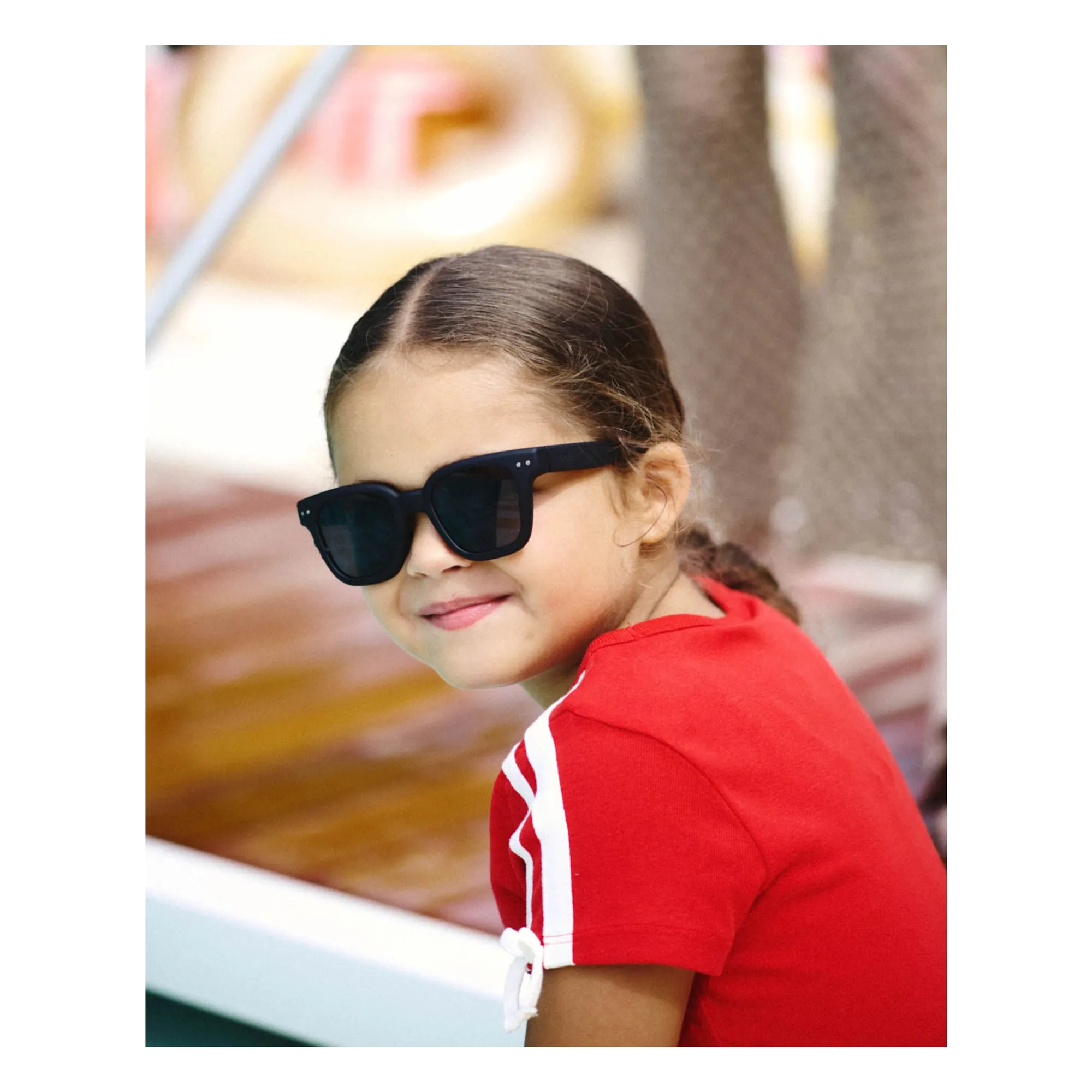 Lunettes de Soleil #Road Junior | Noir- Image produit n°1