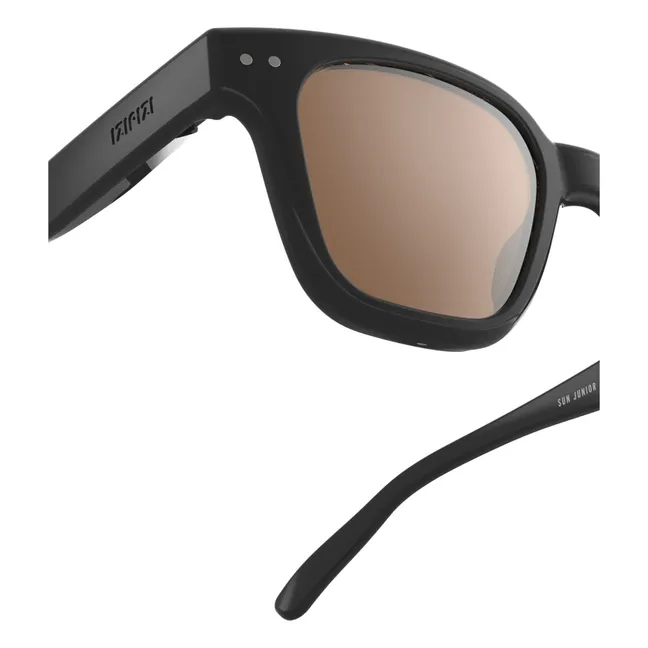 Gafas de sol #Road Junior | Negro brillante