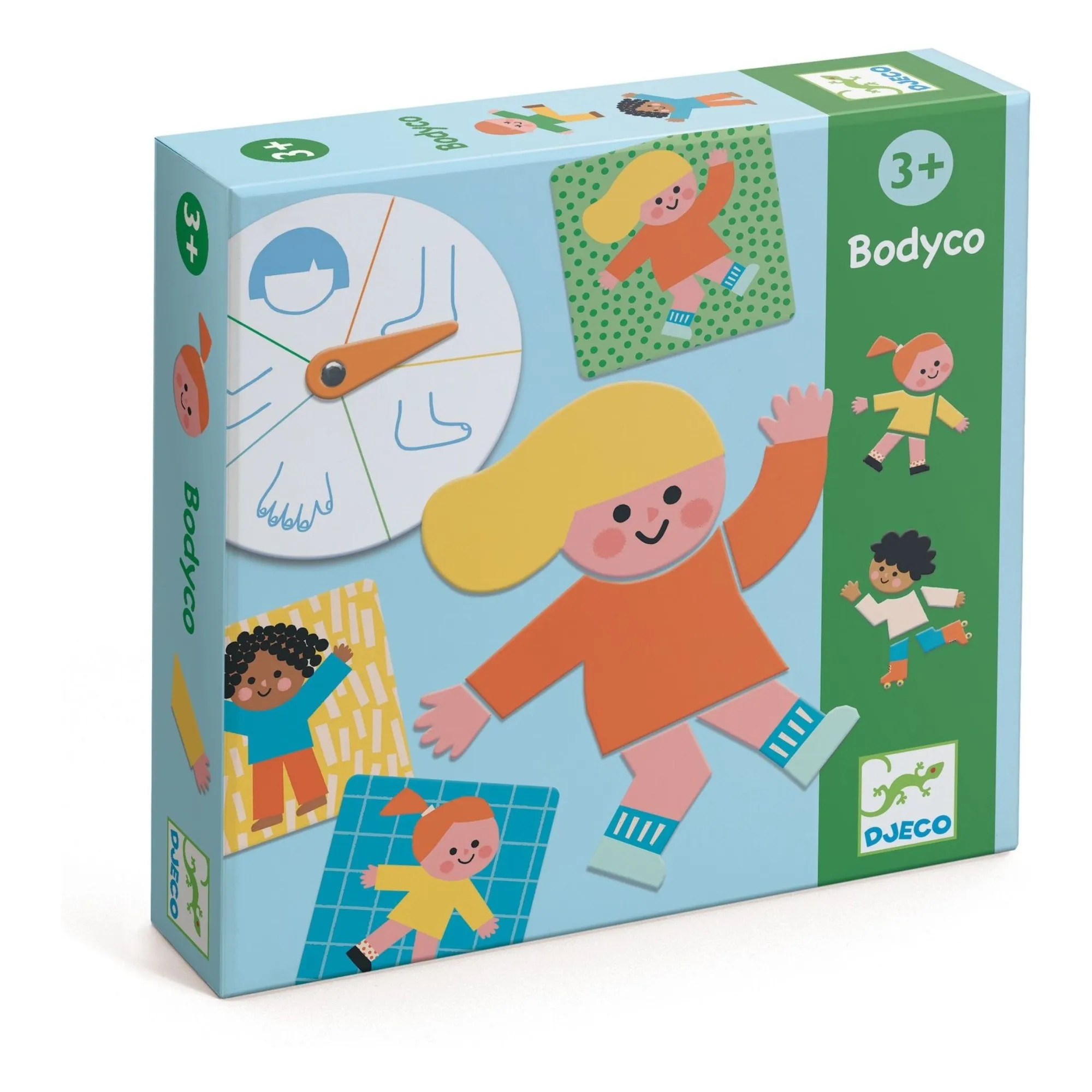 Djeco Multicoloured Bodyco Educational Game
