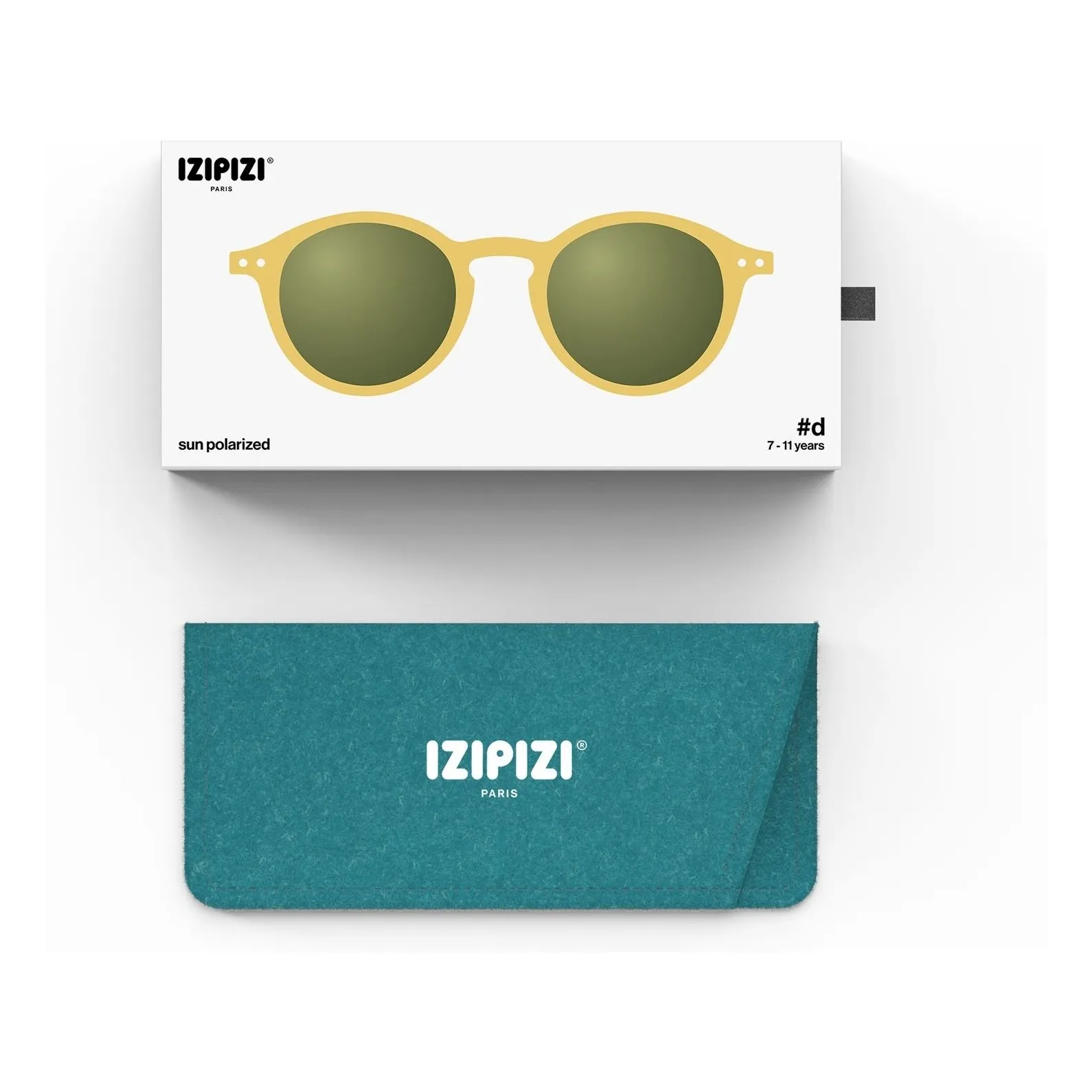 Lunettes de Soleil #D Junior | Jaune- Image produit n°5