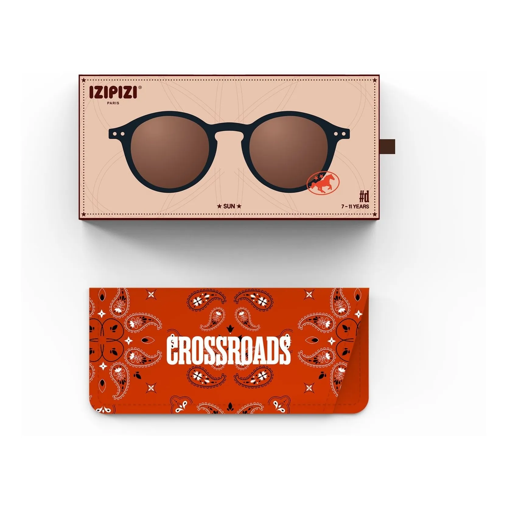 Lunettes de Soleil #D Junior | Noir brillant- Image produit n°5
